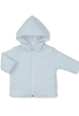 Kissy Kissy F24 Jacquard Zip Jacket Blue