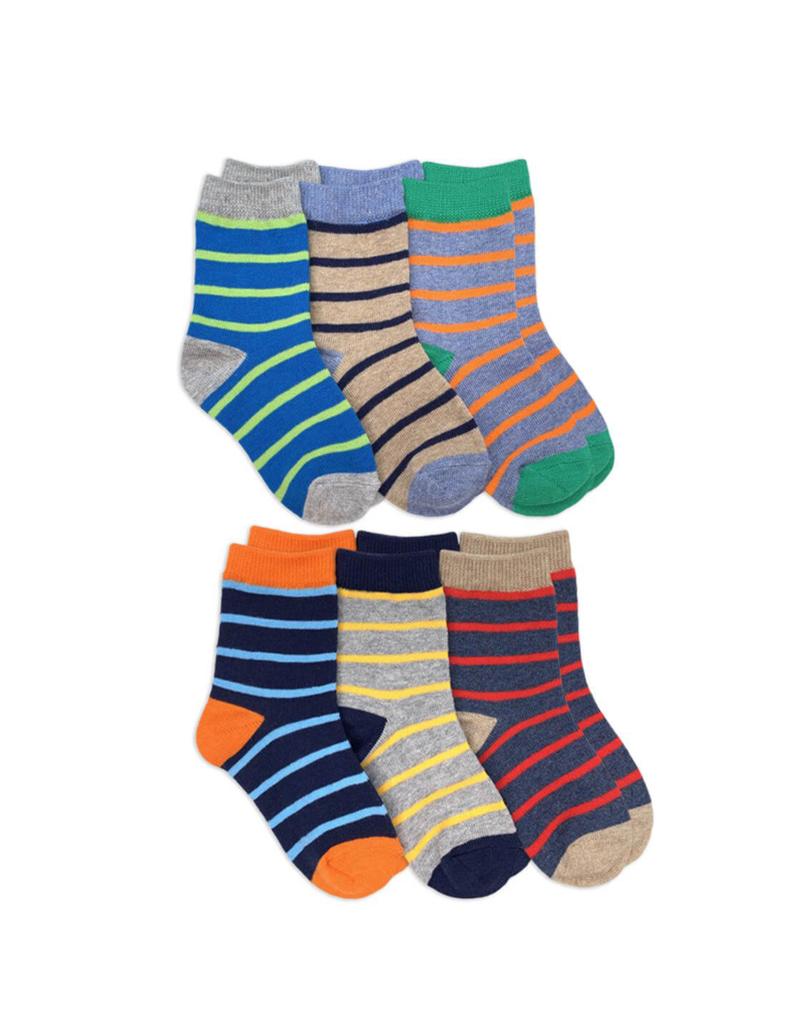 Jefferies 1105 6 pack Stripe Sock