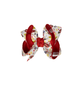 Beyond Creations Red Nutcracker Bow