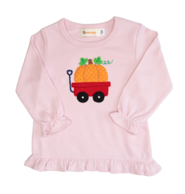 Luigi Ruffle Shirt Pink Pumpkin Wagon