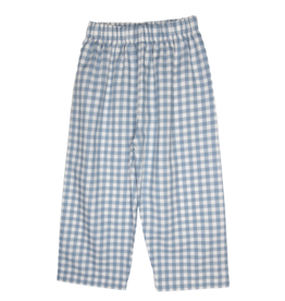 Banana Split Smoke Blue Check Pant