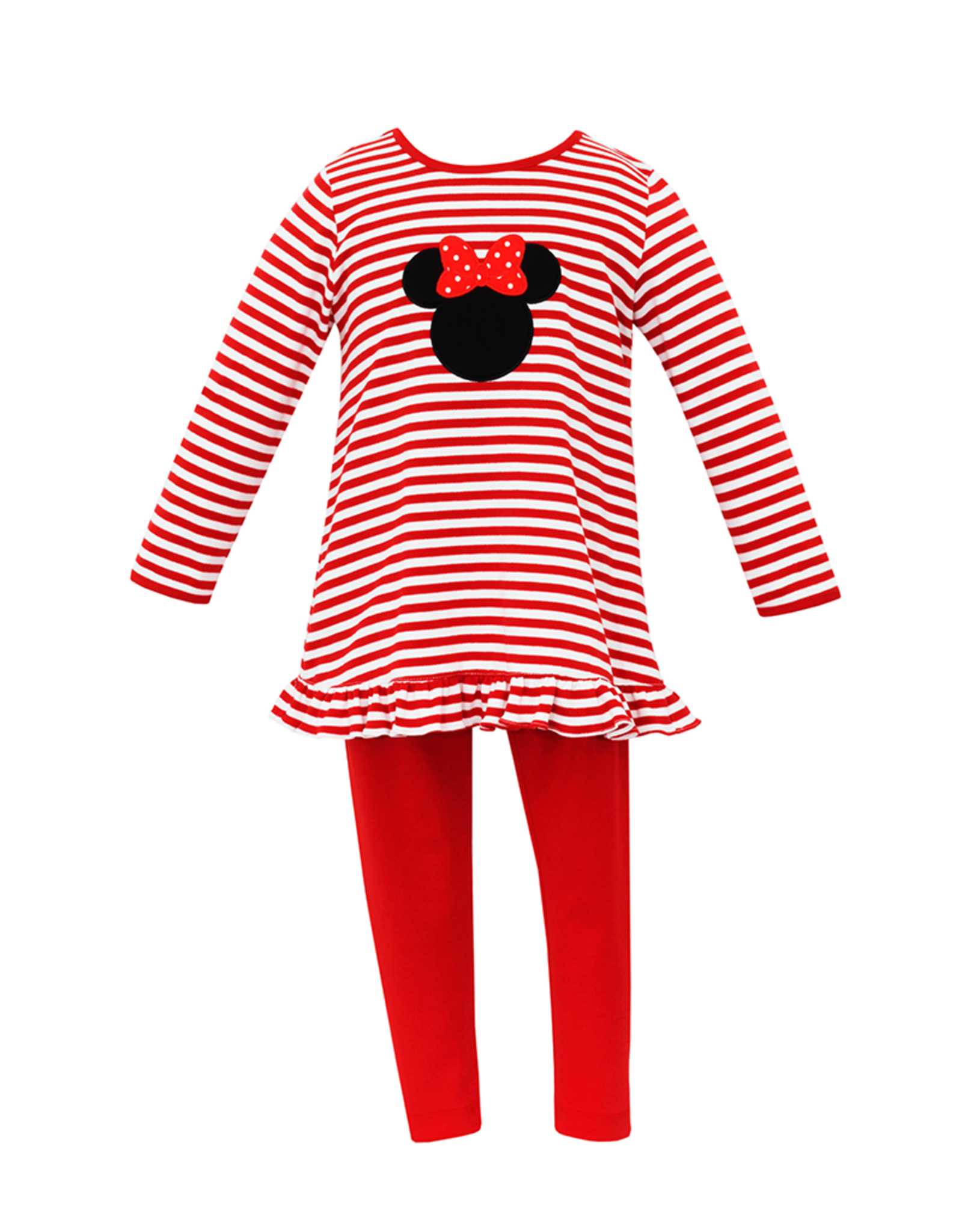 Claire and Charlie 5018N Red Mouse Tunic Set
