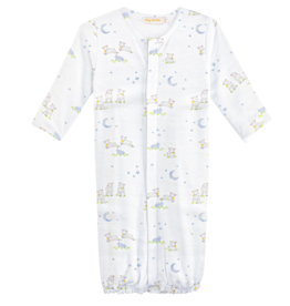 Baby Club Chic Baby Lambs Blue Converter Gown
