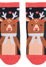 Stephen Joseph SJ Holiday Socks Reindeer