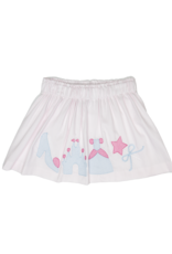 Lulu Bebe LBF23 Zoe Pink Castle Wand Skirt