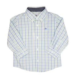 South Bound Dress Shirt Blue/Green