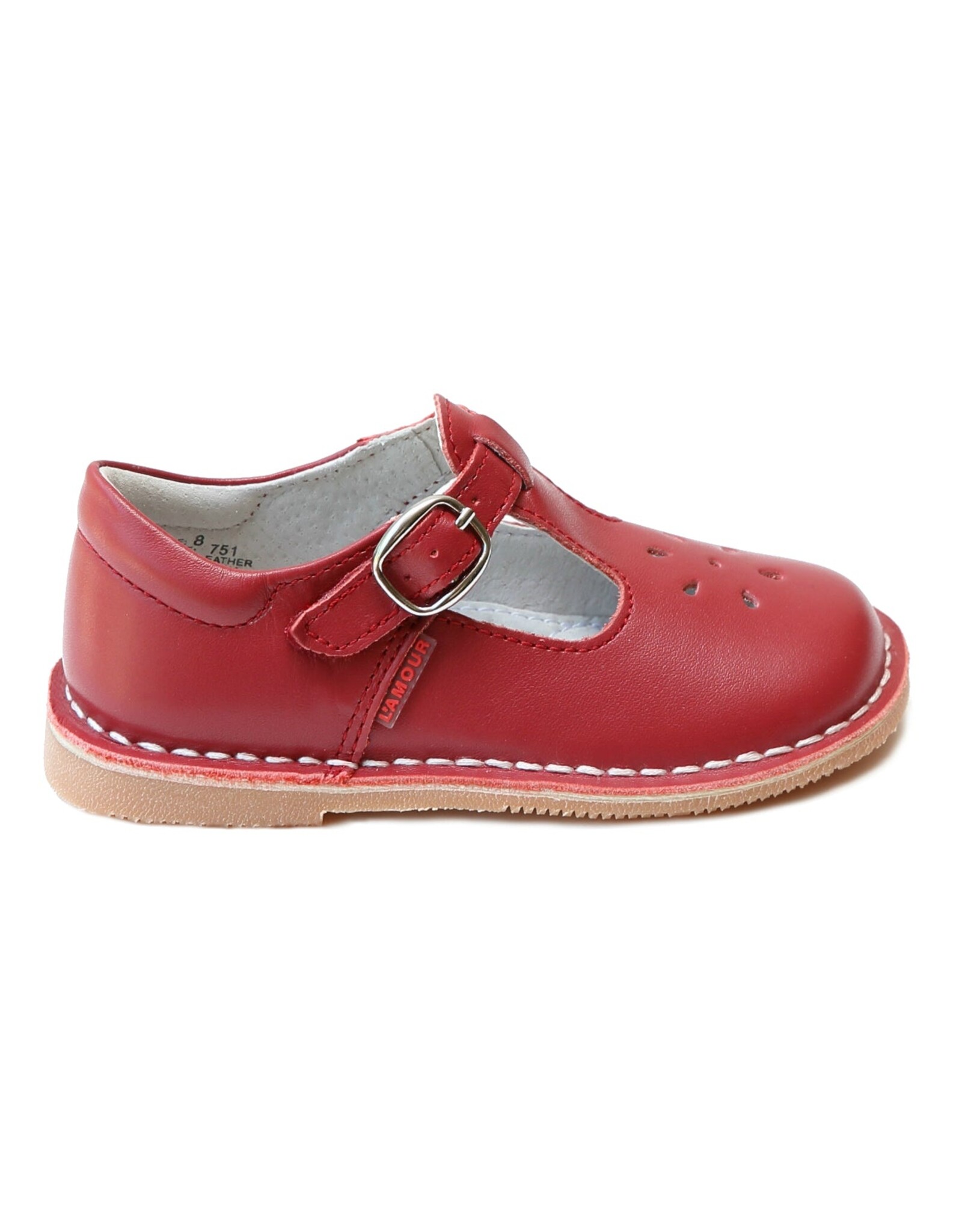 L'Amour 751 Joy T-strap red