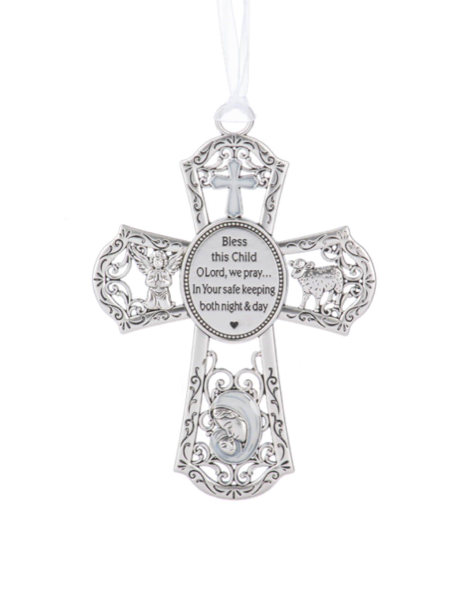 Ganz ER74441 Crib Cross White