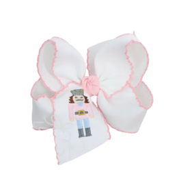 Beyond Creations Embroidered Nutcracker Bow