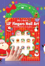 The Piggy Story Lil' Fingers Nail Art Holly Jolly