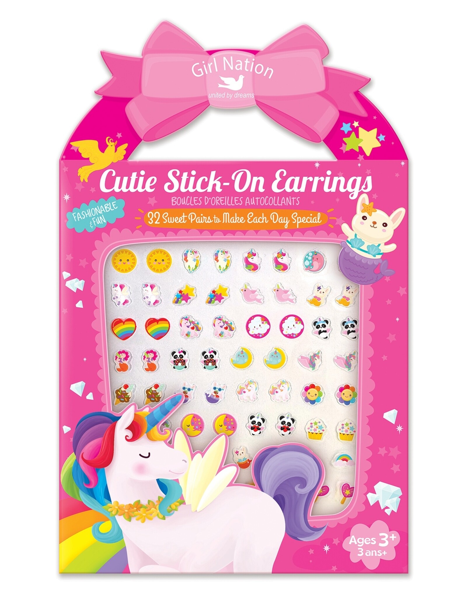 The Piggy Story Cutie Stick On Earrings Assorted - Spoiled Sweet Bout -  Spoiled Sweet Boutique