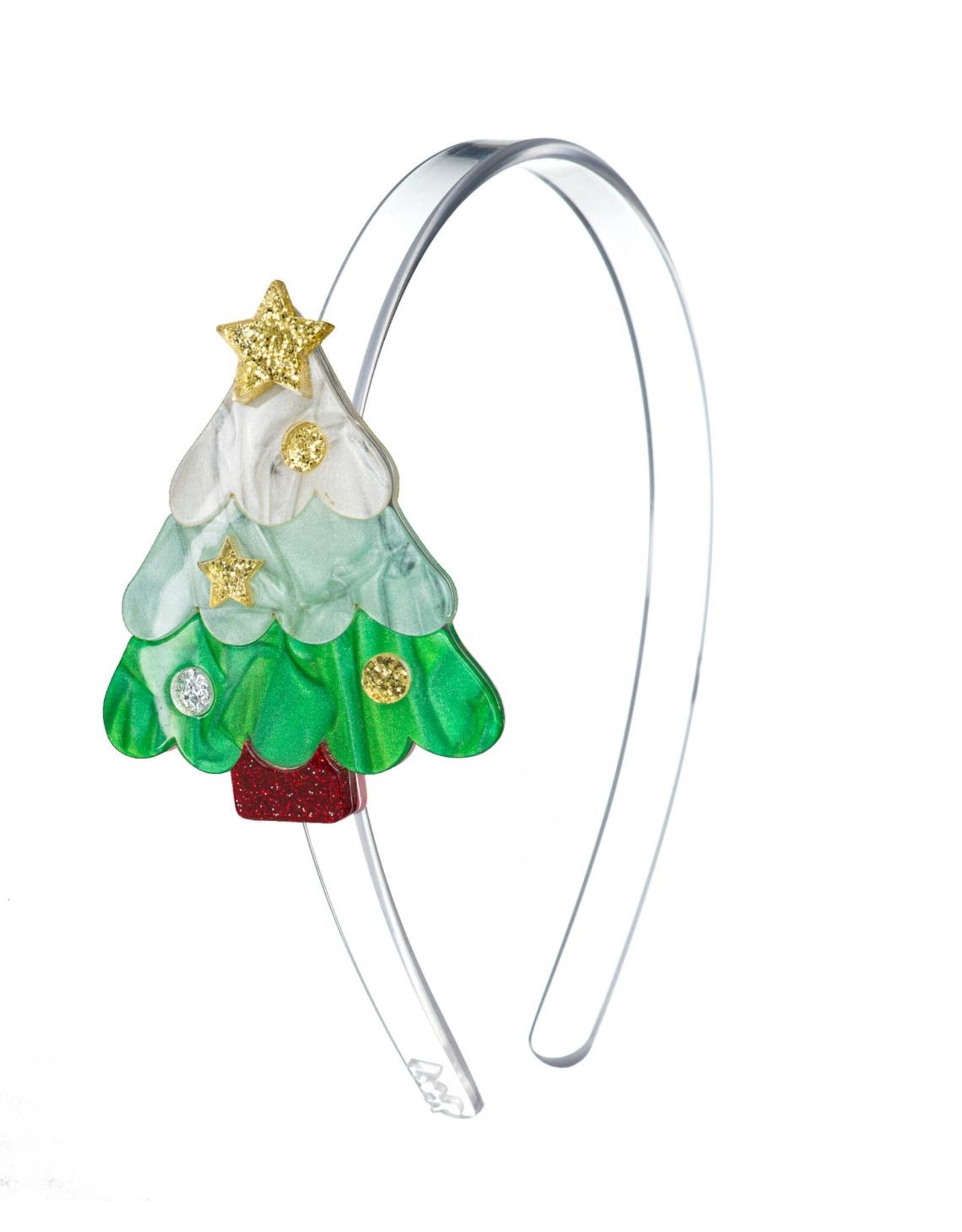 Lilies & Roses LR Headband Tree Mint Pearl H245-8B