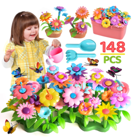 Fun Little Toys Garden Building Set 148 pc
