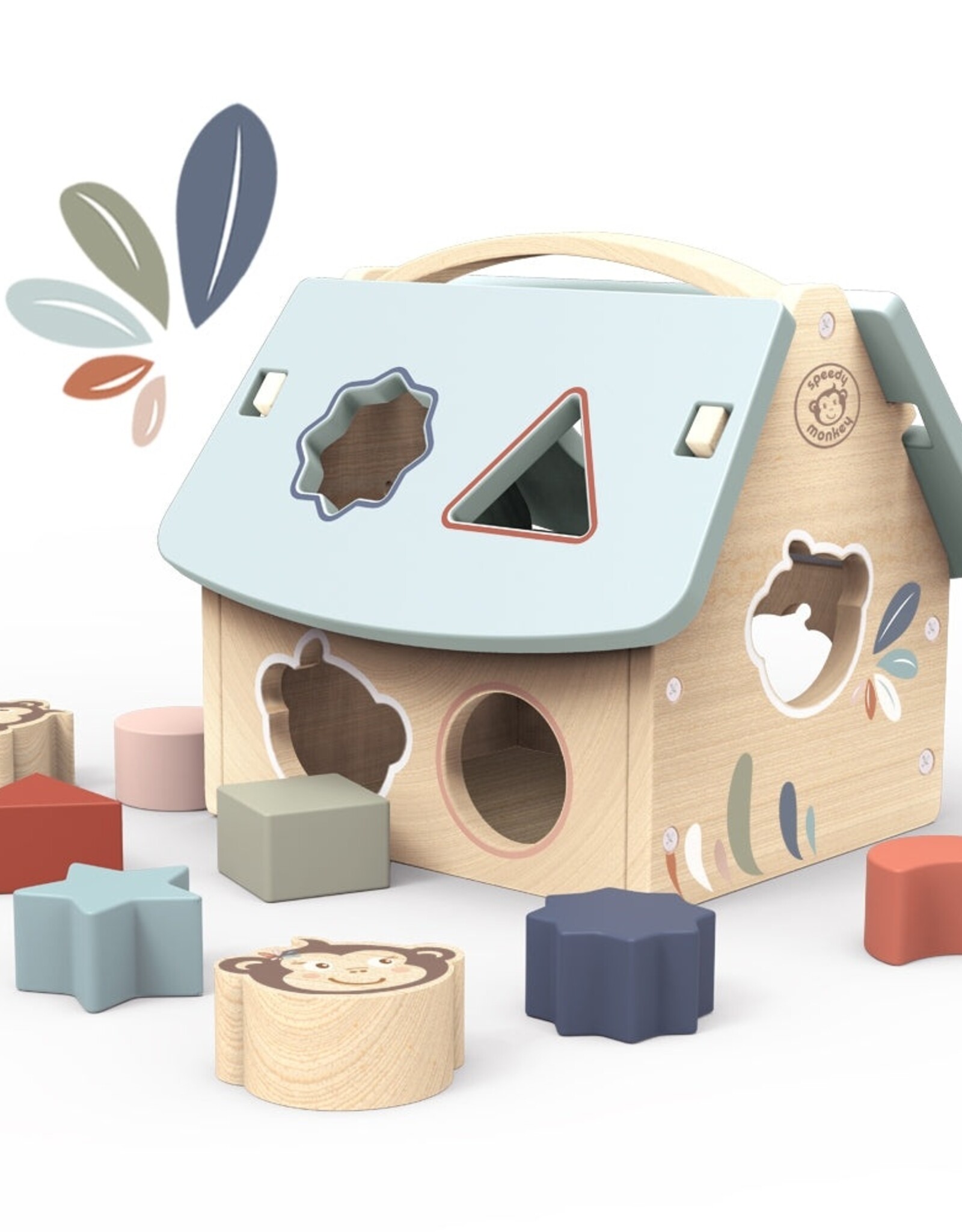 Speedy Monkey SP1006 House Shape Sorter