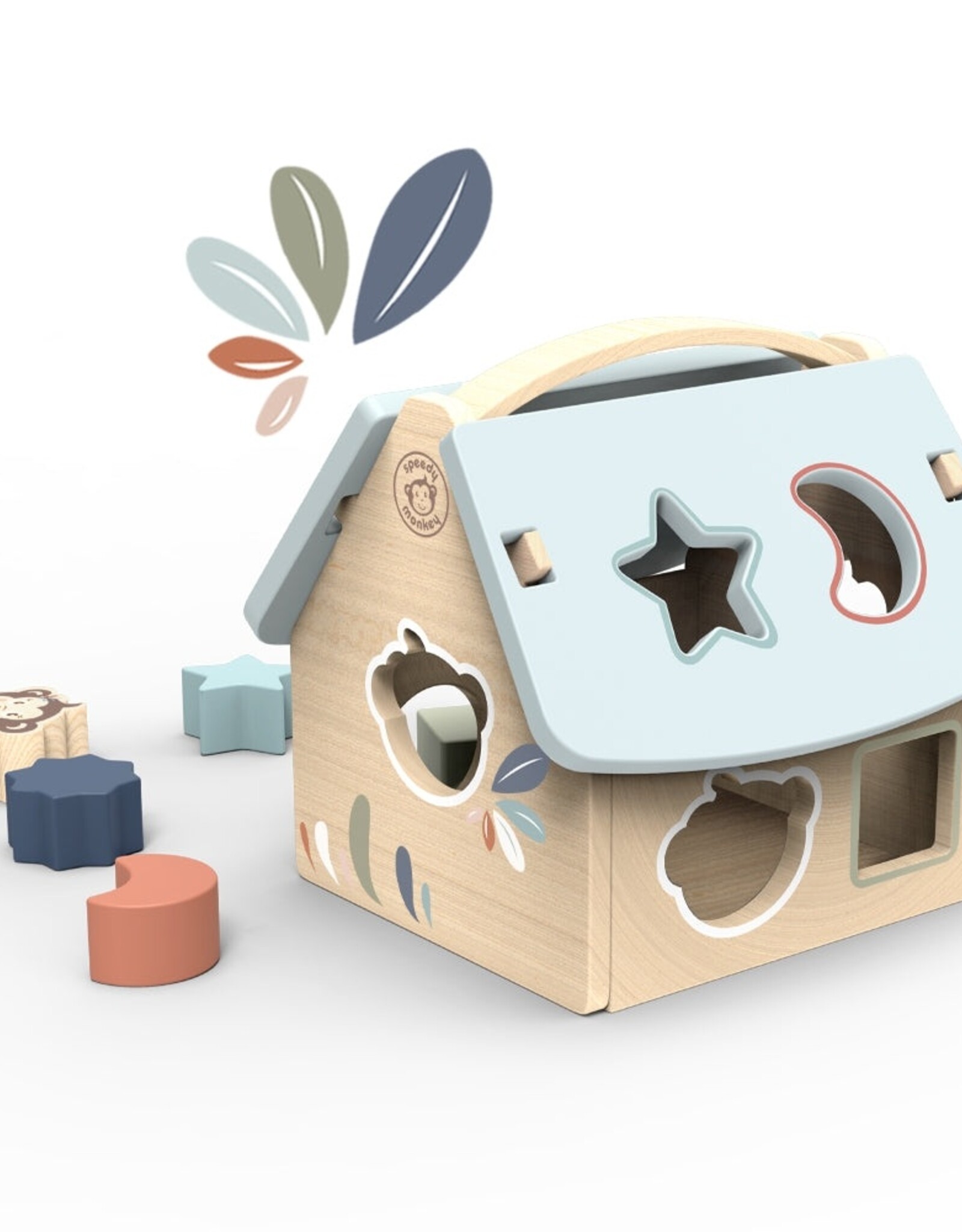 Speedy Monkey SP1006 House Shape Sorter