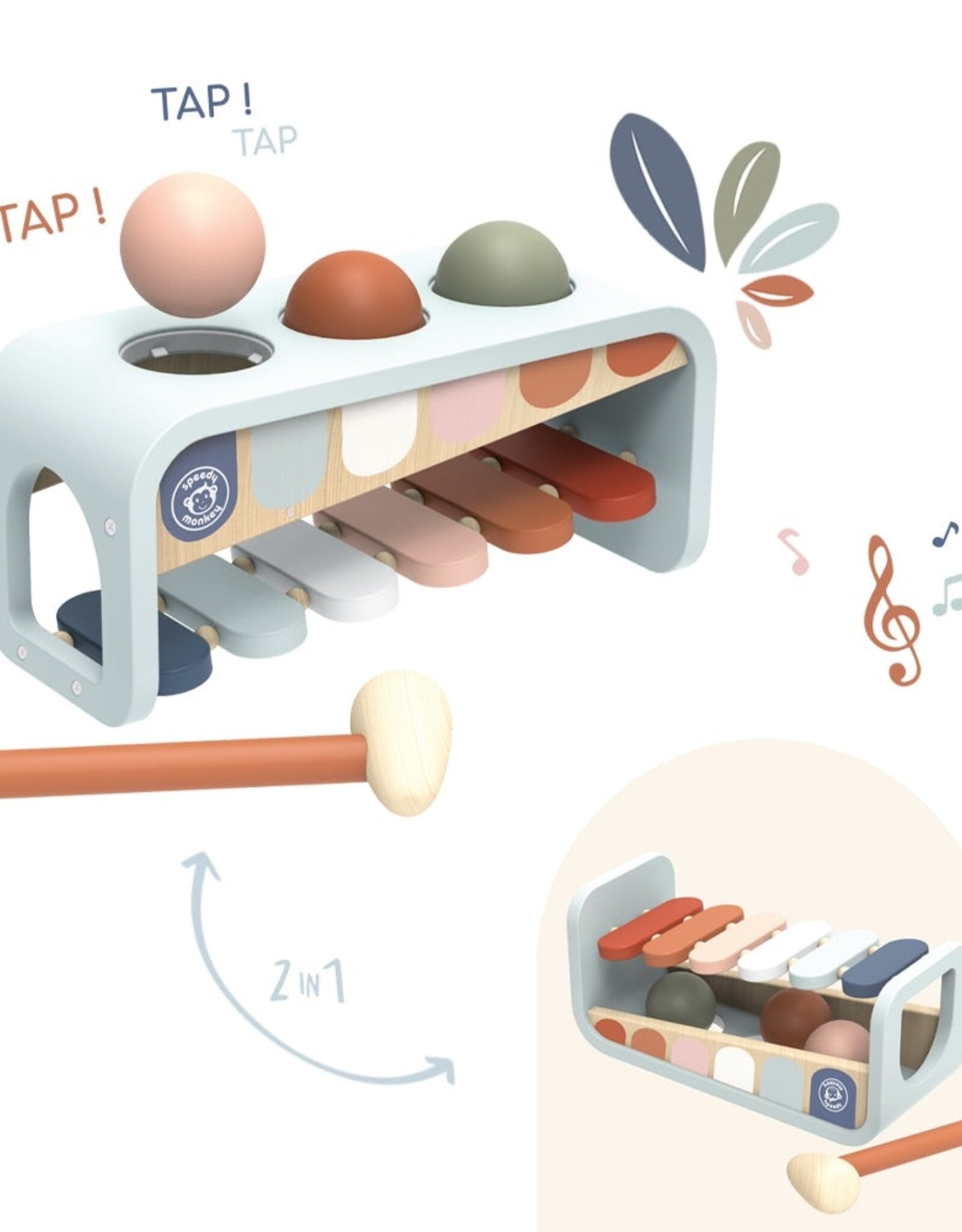 Speedy Monkey SP1010 Xylo Bench