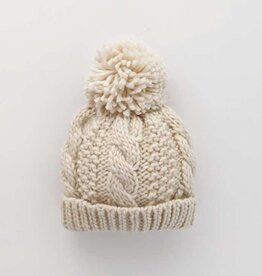 Huggalugs Cable Hat natural