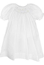 Petit Ami 5902 Smocked Dress White