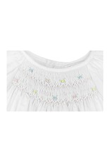 Petit Ami 5902 Smocked Dress White