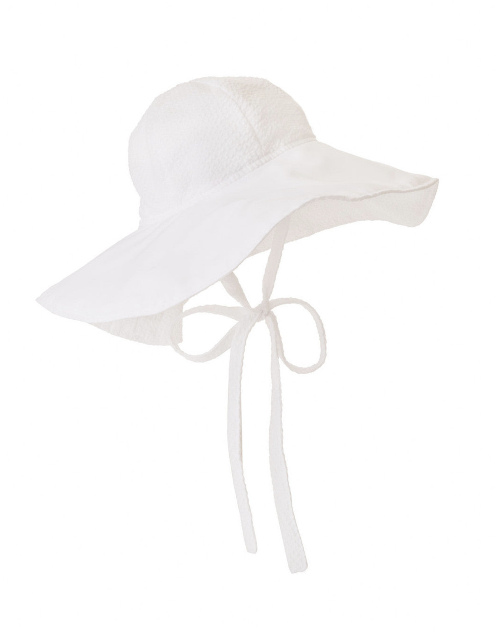 TBBC Cissy Sun Hat Worth White Seersucker