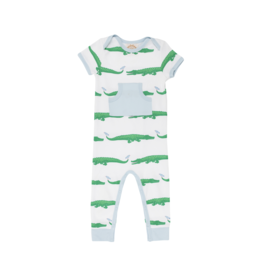 TBBC Rowdy Rugby Romper Gator Pond Pals TBBC Rowdy Rugby Romper Gator Pond Pals