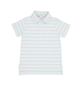 TBBC Prim Proper Polo Buckhead/Grace Bay/Pink Stripe TBBC Prim Proper Polo Buckhead/Grace Bay/Pink Stripe