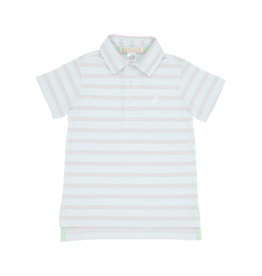 TBBC Prim Proper Polo Buckhead/Grace Bay/Pink Stripe