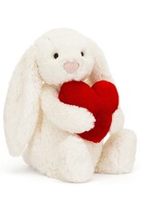 Jellycat Bashful Red Heart Love Bunny Original