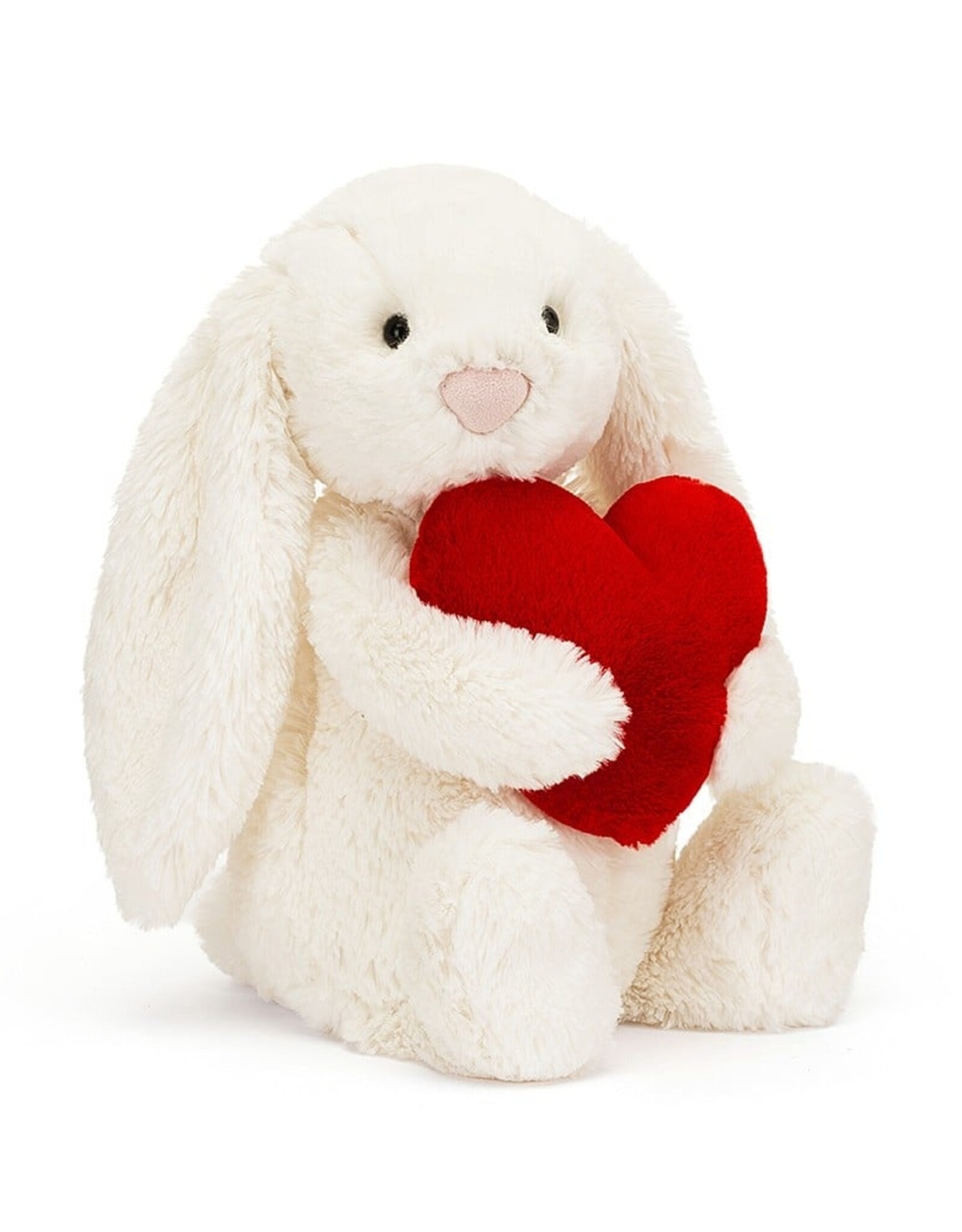 Jellycat Bashful Red Heart Love Bunny Original