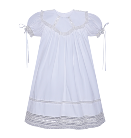 Phoenix & Ren White Paisley Collar Dress