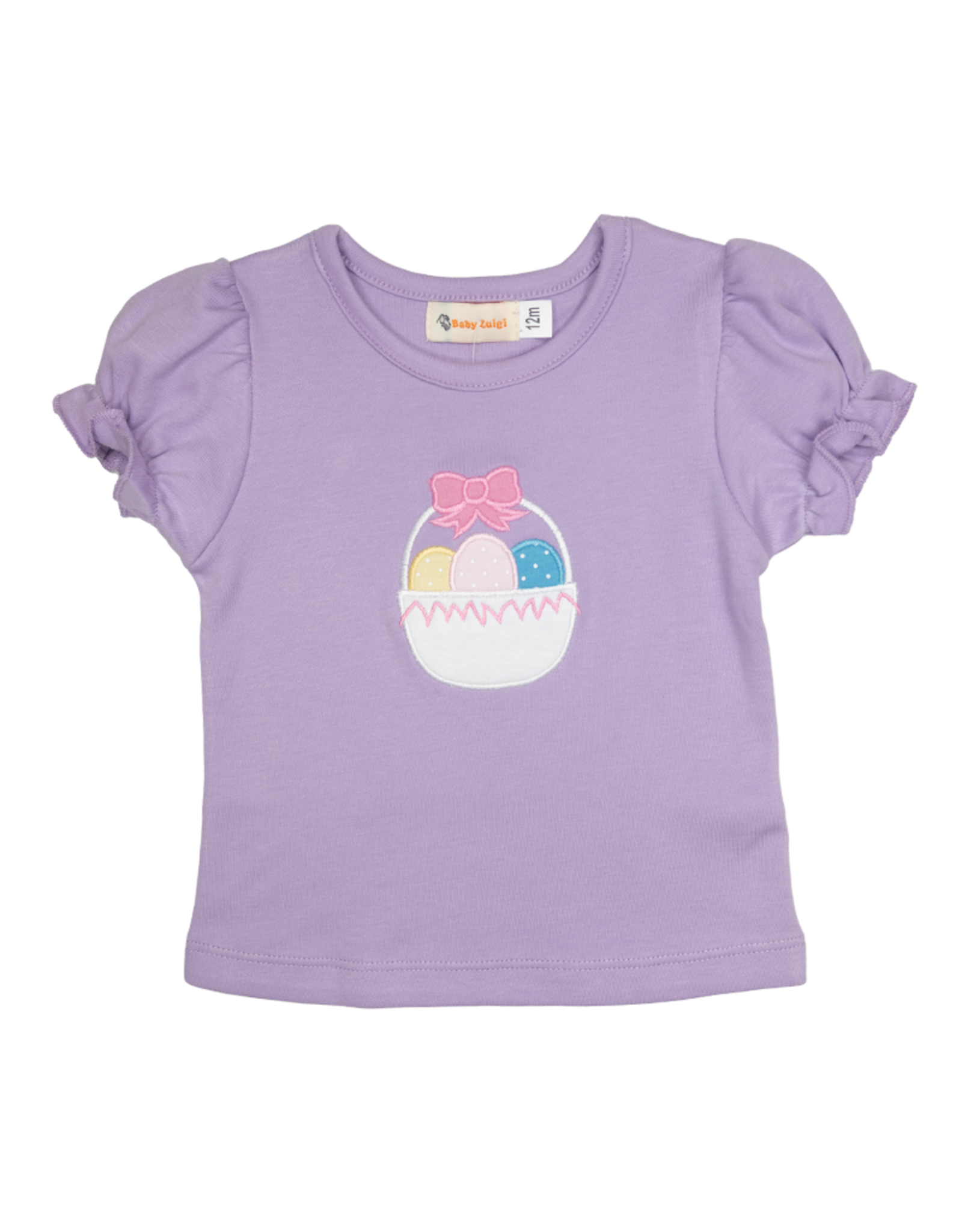 Luigi S24 Lavender Egg Basket Shirt