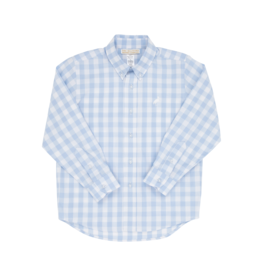 TBBC Deans List Dress Shirt Beale Street Blue Check