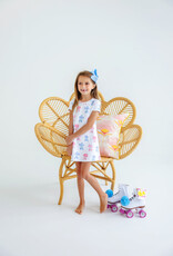 TBBC SS Polly Play Dress Cayman Clusters