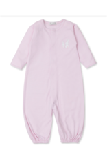 Kissy Kissy Pique Cuddle Bunnies Converter Gown Pink