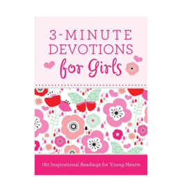 Barbour Publishing 3 Minute Devotions for Girls