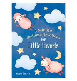 Barbour Publishing 3 Minute Bedtime Devotions for Little Hearts