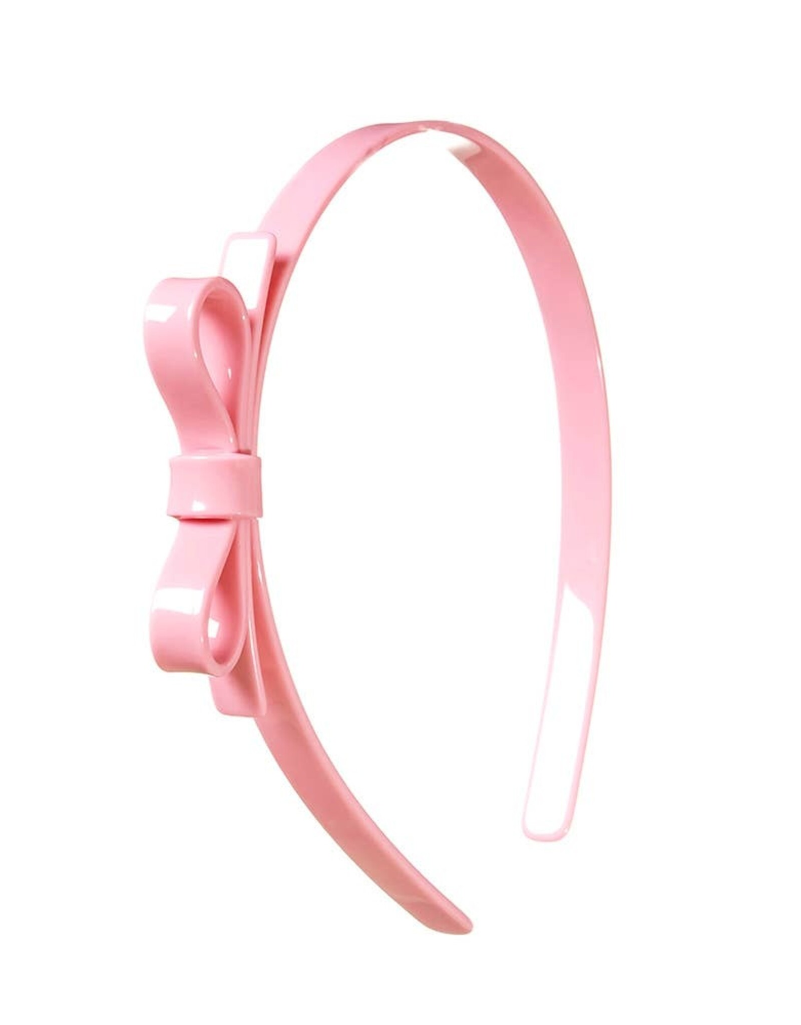 Lilies & Roses LR Headband Light Pink Thin Bow H032-3A