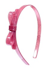 Lilies & Roses LR Headband Vintage Pink Thin Bow H032-3F
