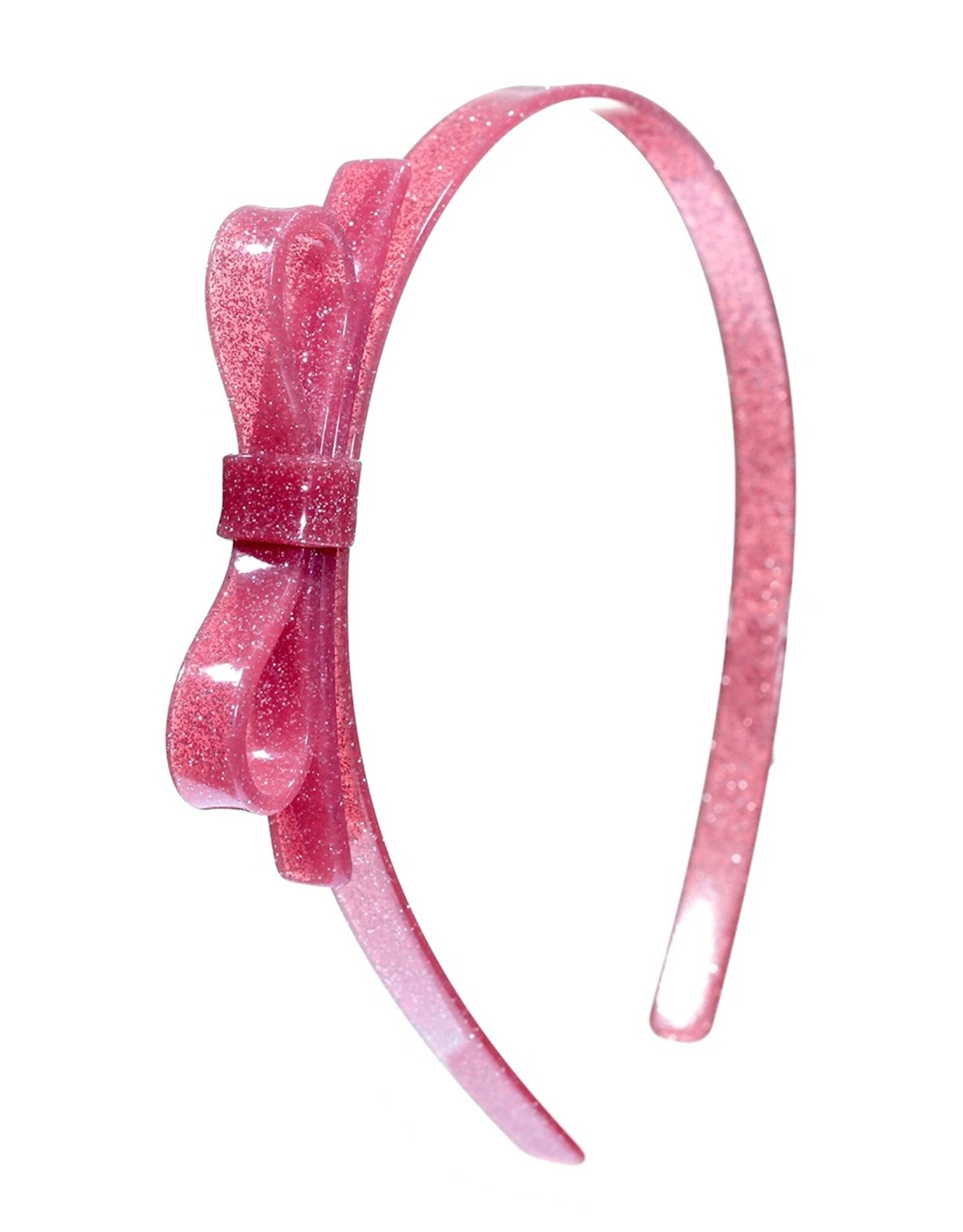 Lilies & Roses LR Headband Vintage Pink Thin Bow H032-3F