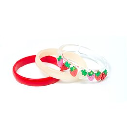 Lilies & Roses Bangles Strawberry Pearl