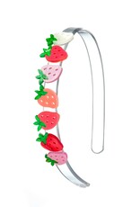 Lilies & Roses LR Headband Multi Strawberry H1516B-7F