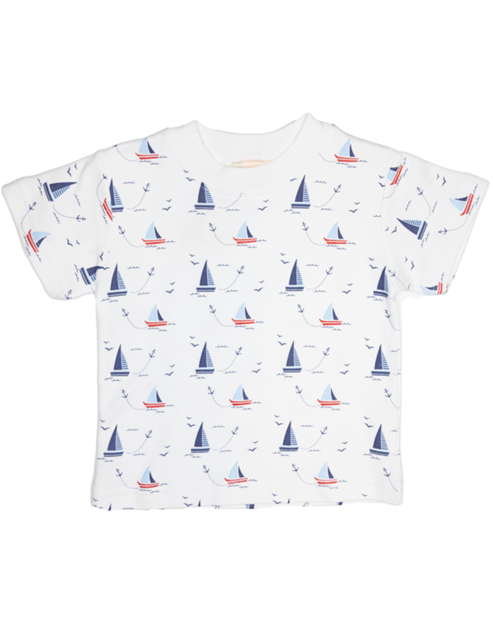 Luigi S24 Sailboat Print Shirt