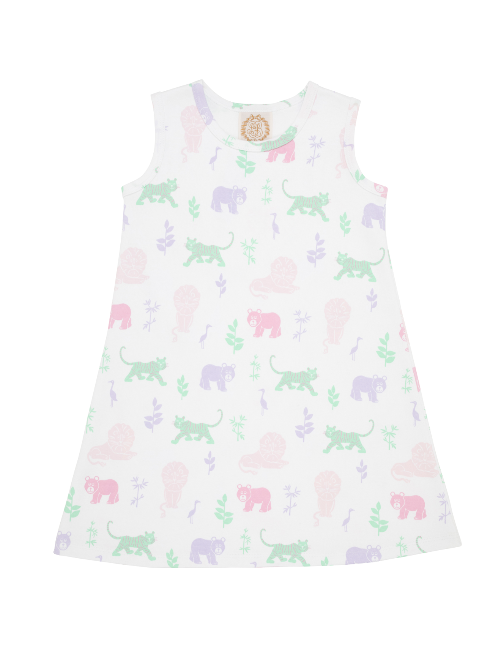 TBBC Sleeveless Polly Play Dress Lions Tigers And Bears