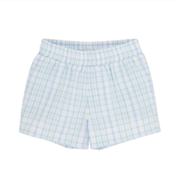 TBBC Sheffield Shorts Turks Teal Sewanee Seersucker