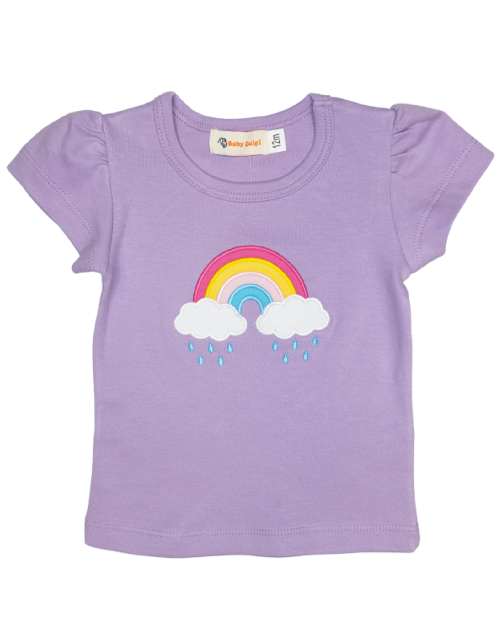 Luigi S24 Lavender Rainbow/Clouds Shirt