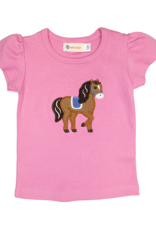 Luigi S24 Pink Horse Shirt