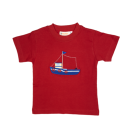 Luigi Red Fishing Boat Shirt