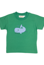 Luigi S24 Mint Green Whale Shirt