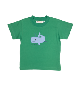 Luigi Mint Green Whale Shirt