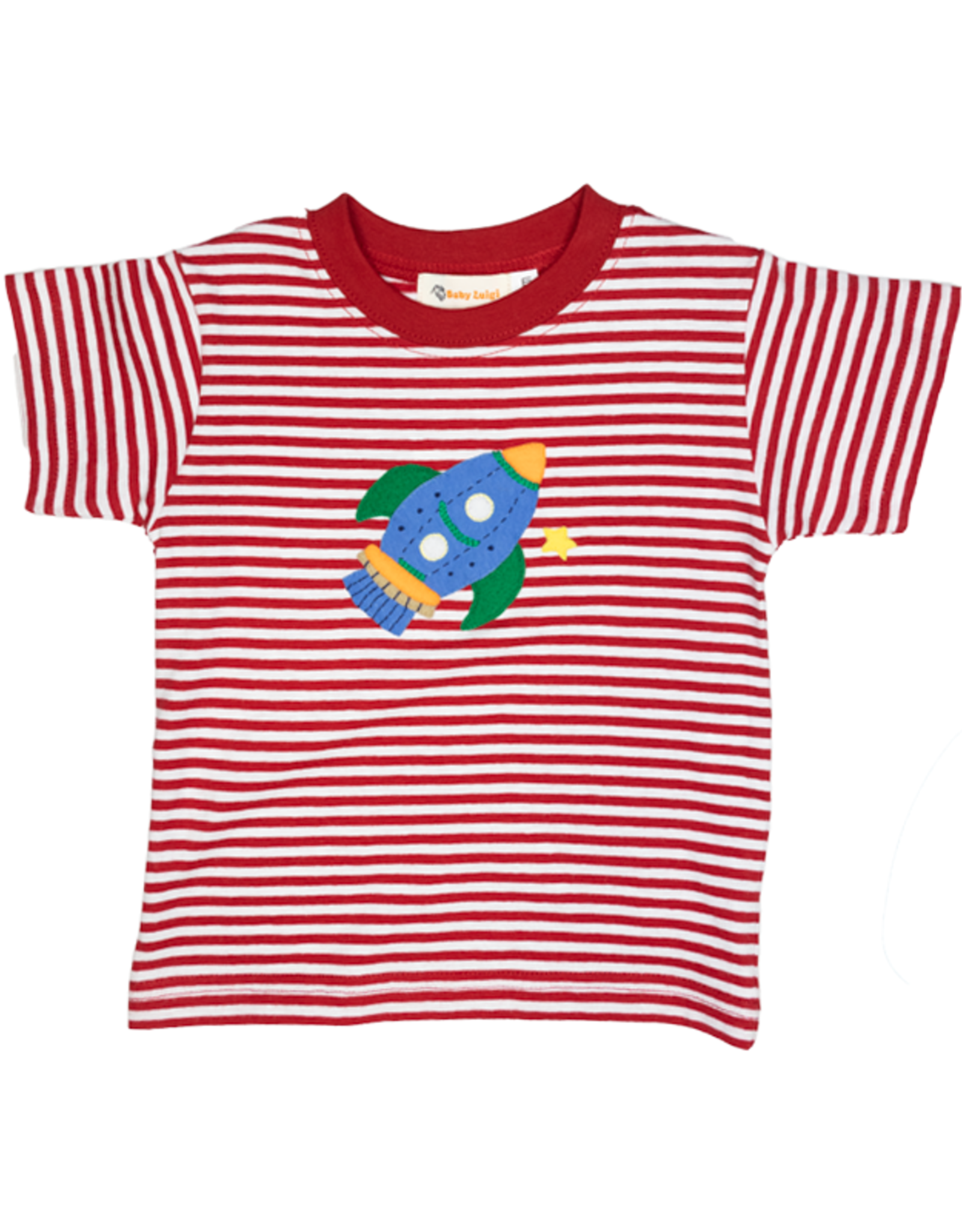 Luigi S24 Red Stripe Rocket Shirt